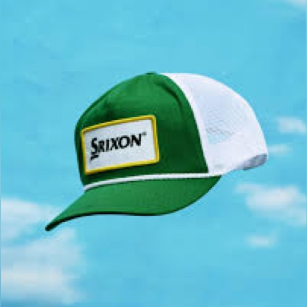 NEW 2025 Srixon Limited Edition Masters Rope Green/White Adjustable Snapback